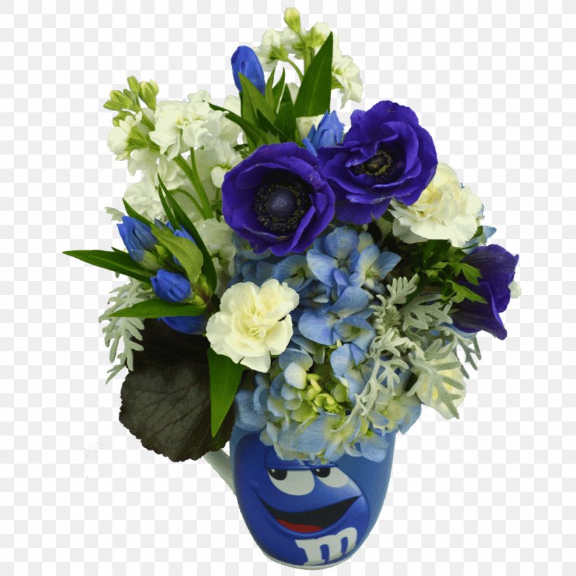 Flower Bouquet Cut Flowers Floristry Floral Design, PNG, 1024x1024px, Flower, Artificial Flower, Blue, Cobalt Blue, Cut Flowers Download Free