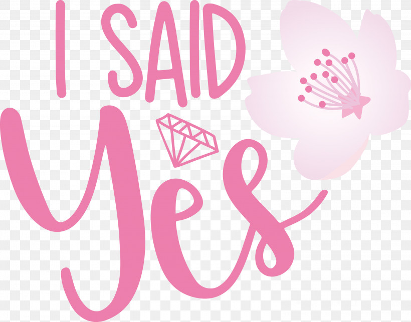 I Said Yes She Said Yes Wedding, PNG, 3000x2353px, I Said Yes, Flower, Logo, She Said Yes, Wedding Download Free
