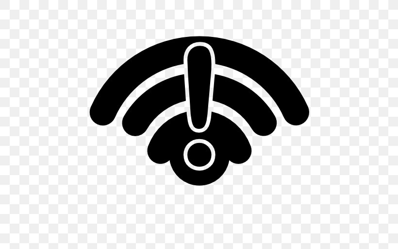 Wi-Fi Symbol, PNG, 512x512px, Wifi, Area, Black And White, Bluetooth, Brand Download Free