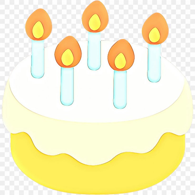 Cartoon Birthday Cake, PNG, 2000x2000px, Yellow, Birthday Candle, Candle, Meter Download Free