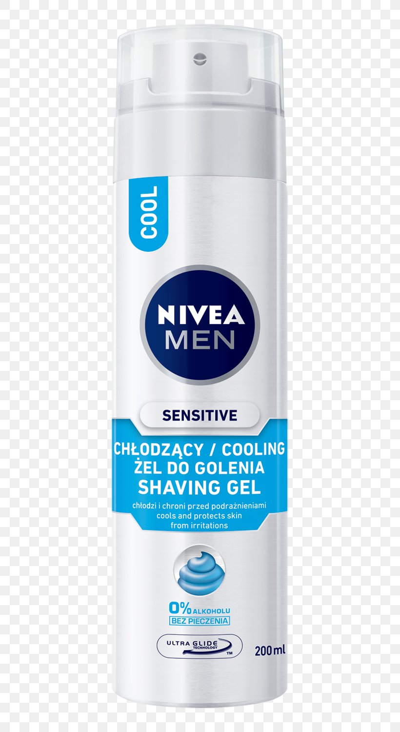 Liquid NIVEA MEN Sensitive Moisturiser Shaving Cream Gel, PNG, 461x1500px, Liquid, Foam, Gel, Moisturizer, Nivea Download Free