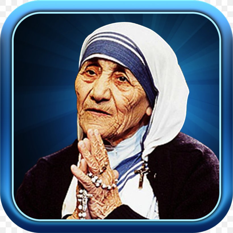 Blessed Mother Teresa Nun Canonization Missionary, PNG, 1024x1024px, Mother Teresa, Blessed Mother Teresa, Canonization, Catholicism, Charity Download Free