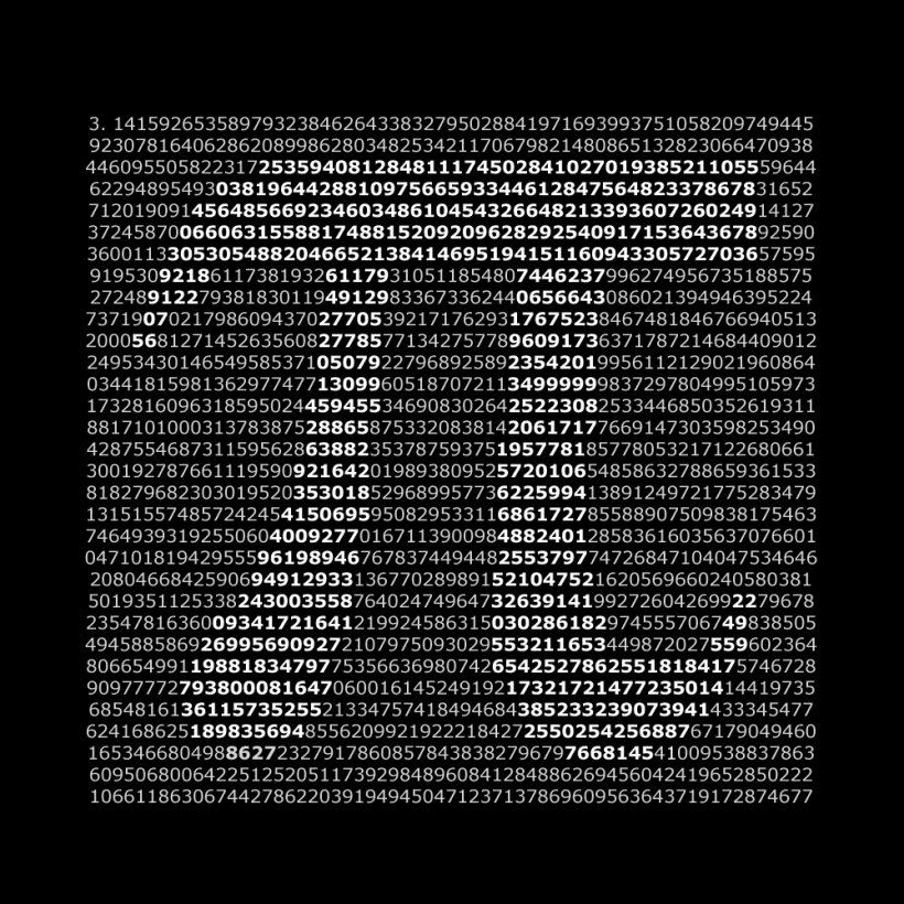 Pi Day Number Numerical Digit Mathematics, PNG, 1000x1000px, Pi Day, Black, Black And White, Circumference, Darkness Download Free