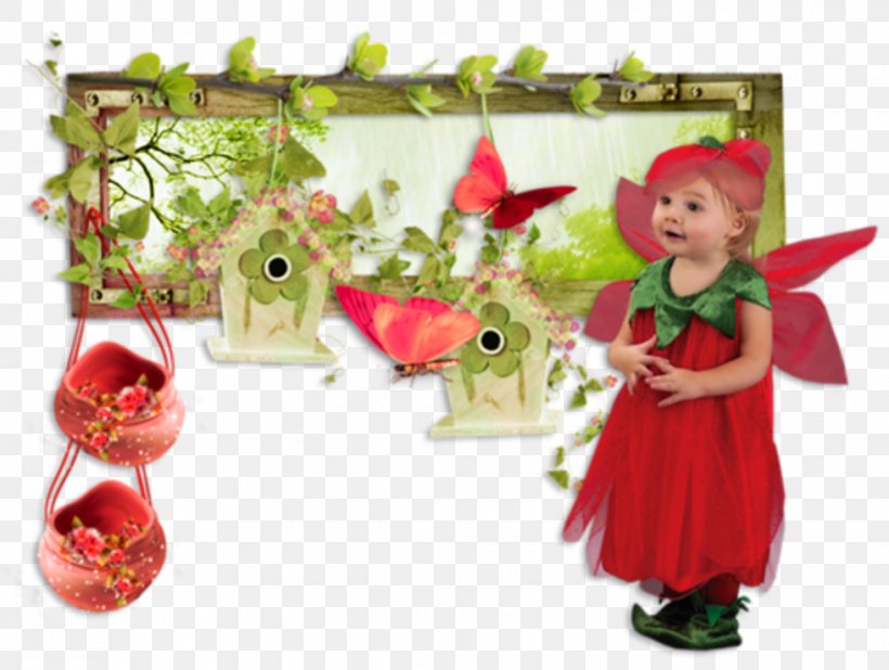 Toddler Strawberry Costume Floral Design Image, PNG, 980x739px, Costume, Child, Christmas Ornament, Fairy Door, Fictional Character Download Free