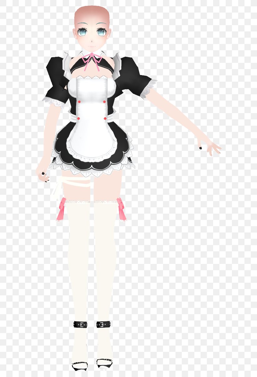 Clothing French Maid Uniform Dress, PNG, 600x1200px, Watercolor, Cartoon, Flower, Frame, Heart Download Free