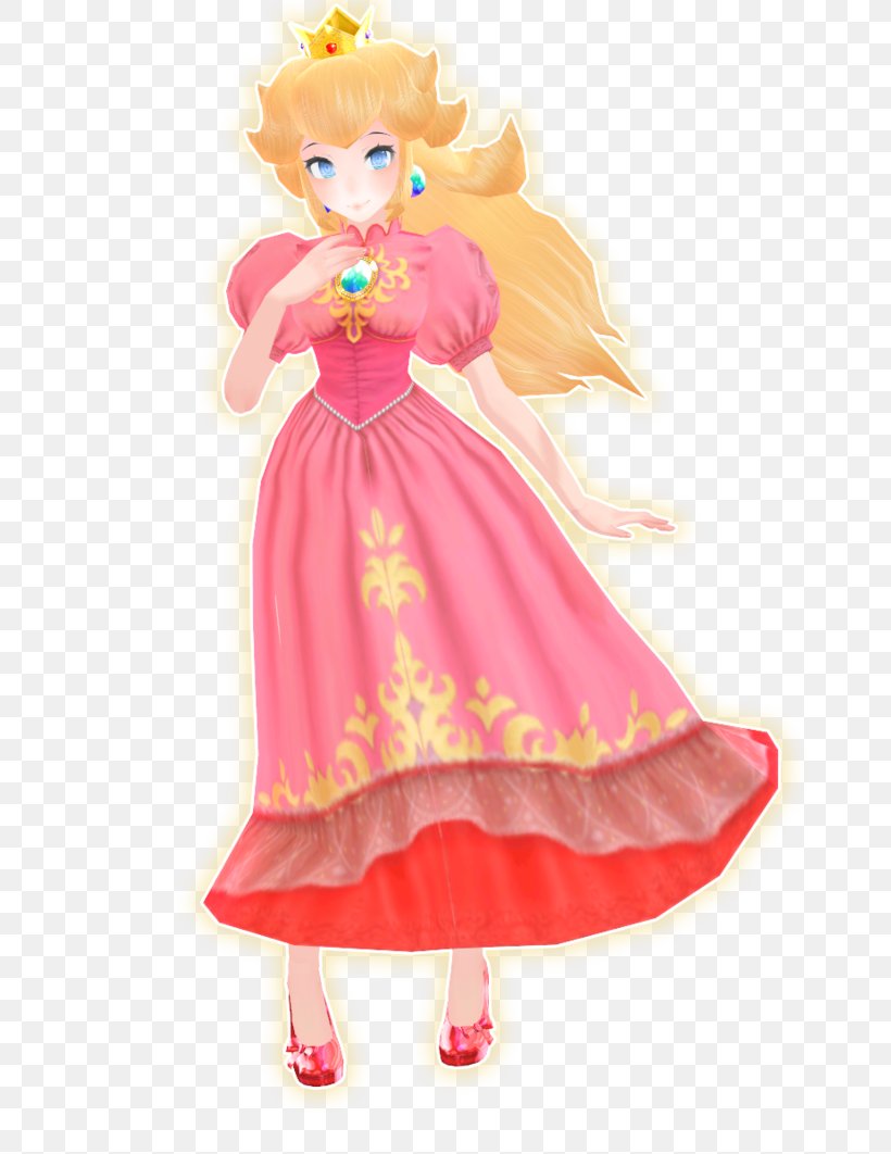 Kizuna AI DeviantArt Princess Peach Caramel, PNG, 753x1062px, Watercolor, Cartoon, Flower, Frame, Heart Download Free