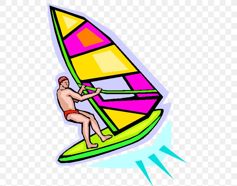 Windsurfing Kitesurfing Clip Art, PNG, 491x644px, Windsurfing, Area, Art, Artwork, Boating Download Free