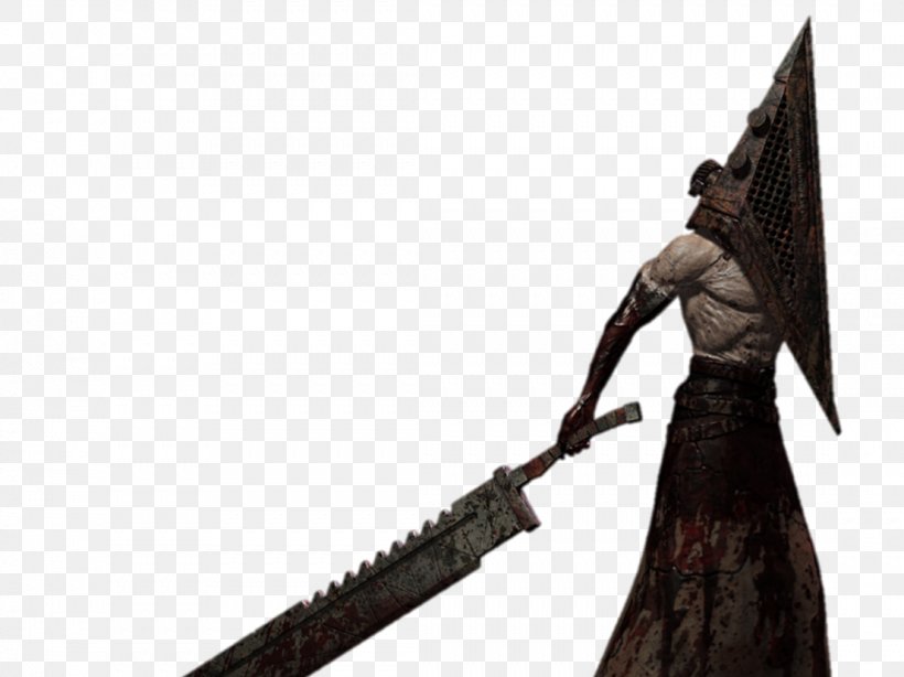Pyramid Head Silent Hill 2 Silent Hill: Origins Video Game Player Character, PNG, 1107x830px, Pyramid Head, Cold Weapon, Demon, Game, Lance Download Free