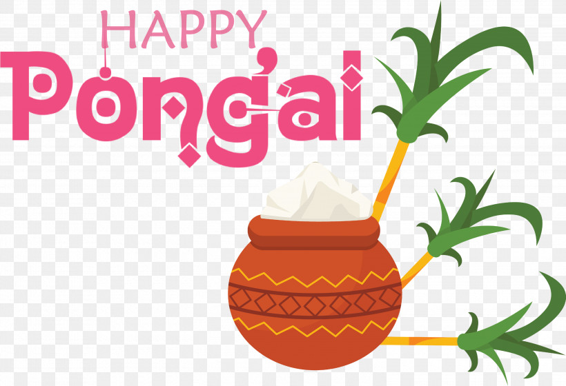 Happy Pongal Pongal, PNG, 3000x2052px, Happy Pongal, Charity Water, Flower, Flowerpot, Fruit Download Free