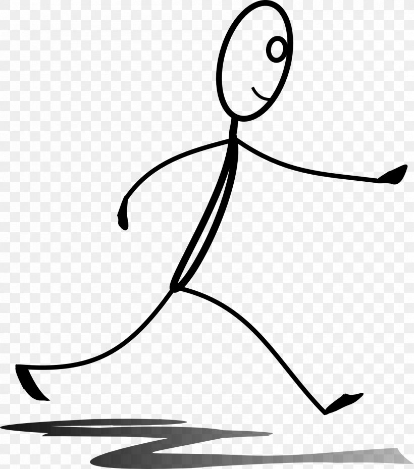 Stick Figure Drawing Running Clip Art, PNG, 1693x1920px, Stick Figure, Area, Art, Artwork, Black Download Free
