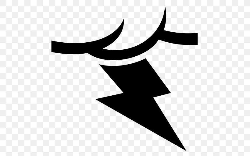 Thunderstorm Clip Art, PNG, 512x512px, Thunderstorm, Artwork, Black, Black And White, Lightning Download Free