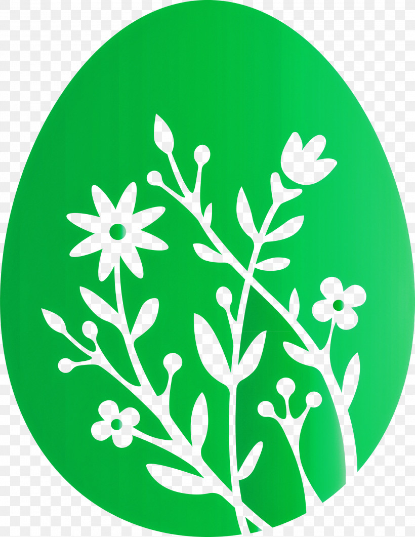 Floral Egg Easter Day, PNG, 2317x3000px, Floral Egg, Easter Day, Flower, Green, Leaf Download Free