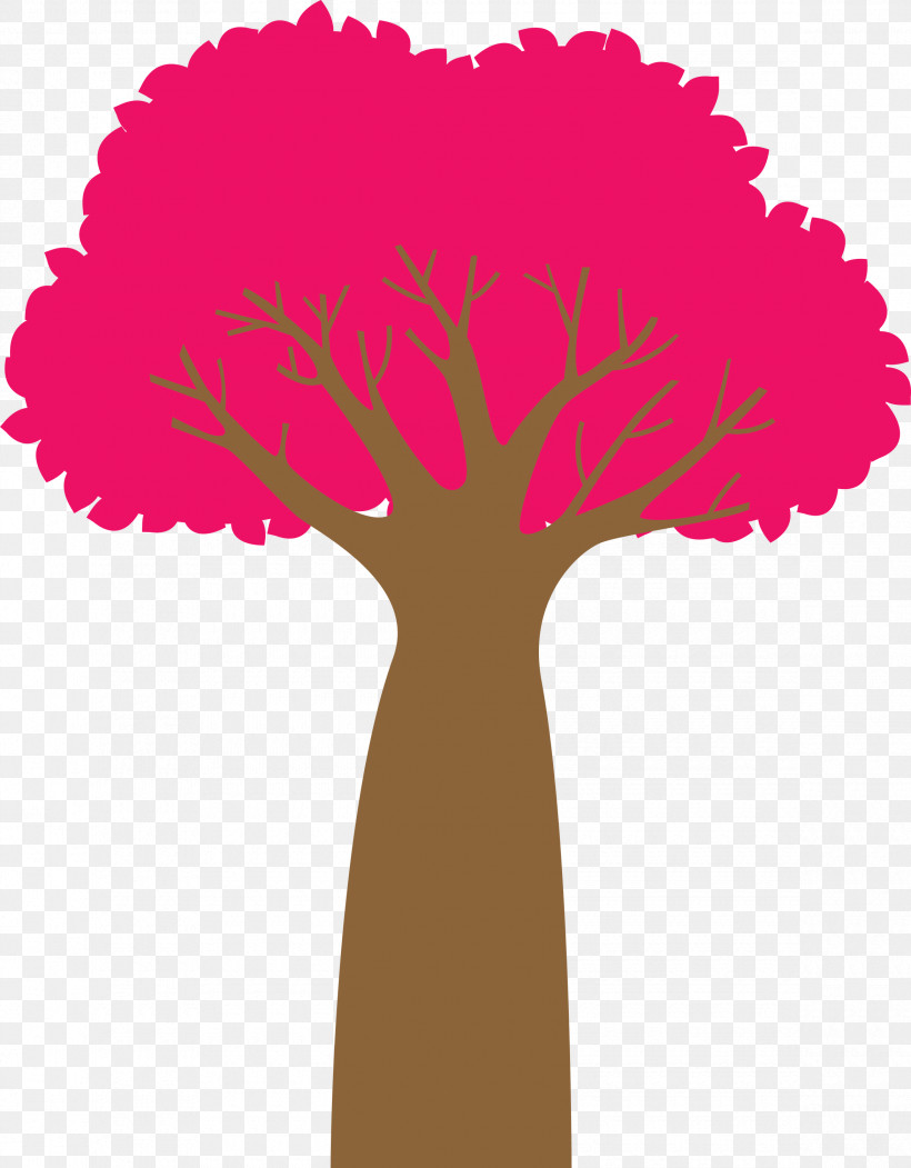 Plant Stem Leaf Petal Pink M M-tree, PNG, 2340x3000px, Cartoon Tree, Abstract Tree, Biology, Flower, Hm Download Free