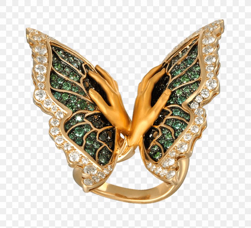 Ring Gold Jewellery Diamond Brooch, PNG, 830x755px, Ring, Body Jewellery, Body Jewelry, Brooch, Butterfly Download Free