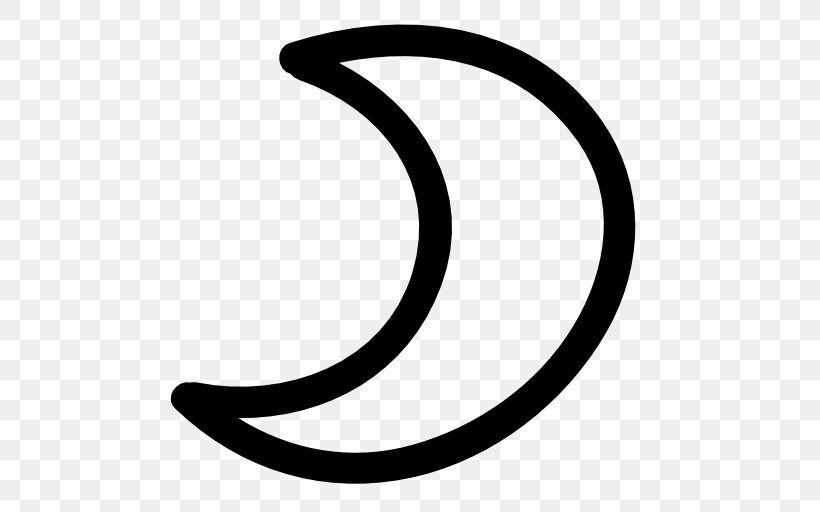 Lunar Phase Drawing Symbol Clip Art, PNG, 512x512px, Lunar Phase, Area, Black And White, Crescent, Drawing Download Free