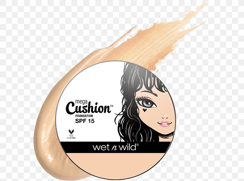 Foundation Cosmetics Cushion Cream Highlighter, PNG, 596x608px, Foundation, Beige, Black Hair, Brown Hair, Cheek Download Free