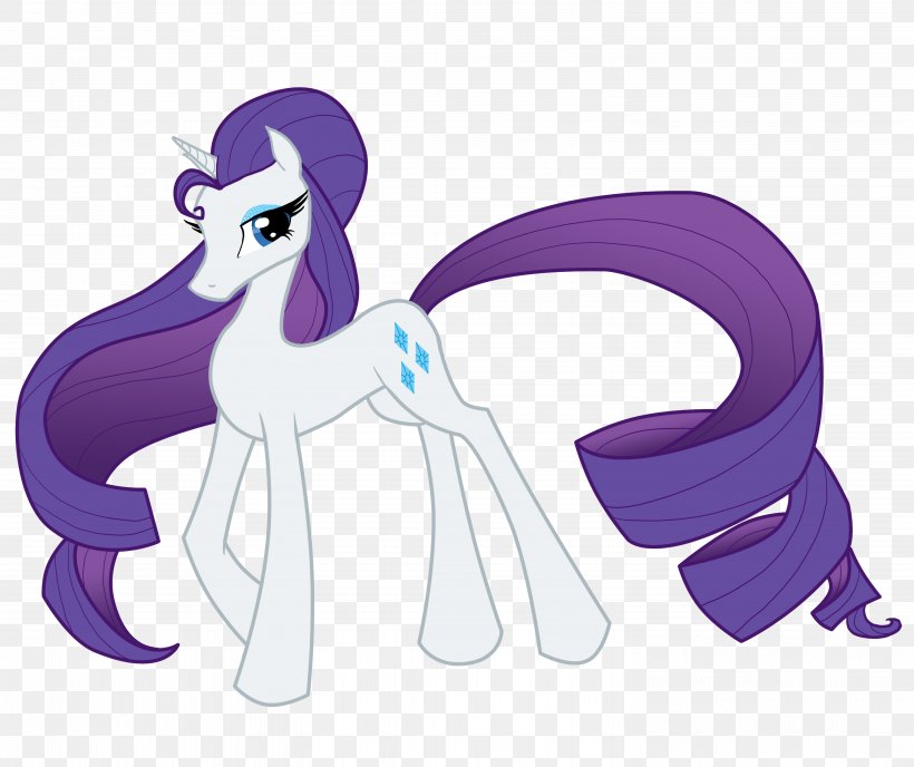 Pony Rarity Twilight Sparkle Horse Unicorn, PNG, 5906x4961px, Pony, Animal Figure, Cartoon, Deviantart, Fictional Character Download Free
