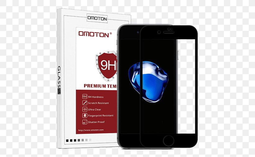 Smartphone Apple IPhone 7 Plus Screen Protectors Tempered Glass, PNG, 720x508px, Smartphone, Apple Iphone 7 Plus, Brand, Communication Device, Computer Accessory Download Free
