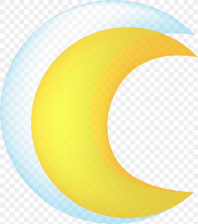 Yellow Cartoon Moon, PNG, 2000x2266px, Yellow, Area, Cartoon, Crescent, Drawing Download Free