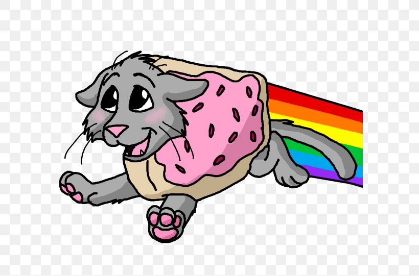 Dog Nyan Cat Cartoon Clip Art, PNG, 600x541px, Dog, Animal Figure, Art, Artwork, Carnivoran Download Free