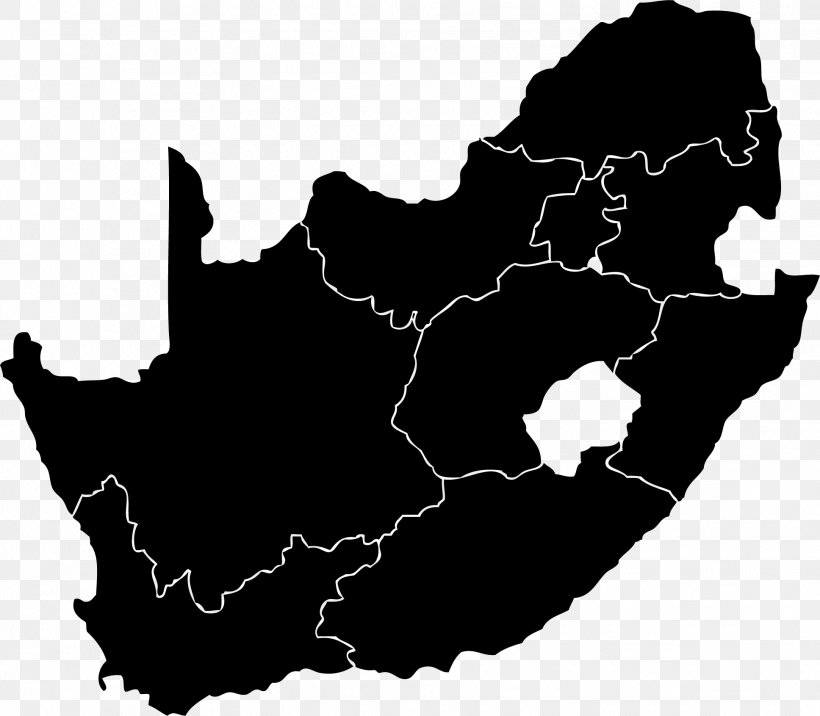 South Africa Vector Map Royalty-free, PNG, 1936x1691px, South Africa, Africa, Black, Black And White, Diagram Download Free