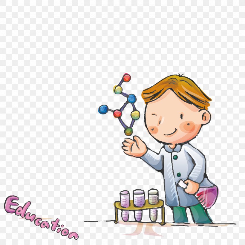 Chemistry Euclidean Vector Illustration, PNG, 1500x1501px, Watercolor, Cartoon, Flower, Frame, Heart Download Free