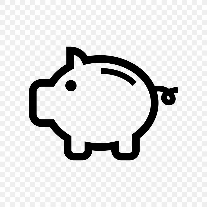 indian coins clipart black and white pig