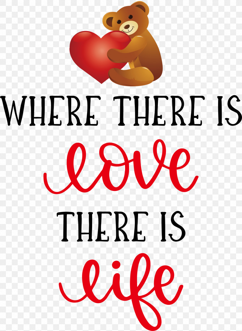 Where There Is Love Valentines Day Quote, PNG, 2189x3000px, Valentines Day, Happiness, M095, Meter Download Free