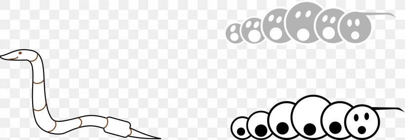 Worm Desktop Wallpaper Clip Art, PNG, 1969x685px, Worm, Area, Auto Part, Black And White, Body Jewelry Download Free