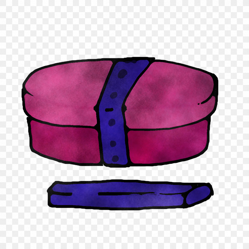 Rectangle Purple Fashion Headgear, PNG, 1200x1200px, Japanese Food, Asian Food, Fashion, Food Cartoon, Headgear Download Free