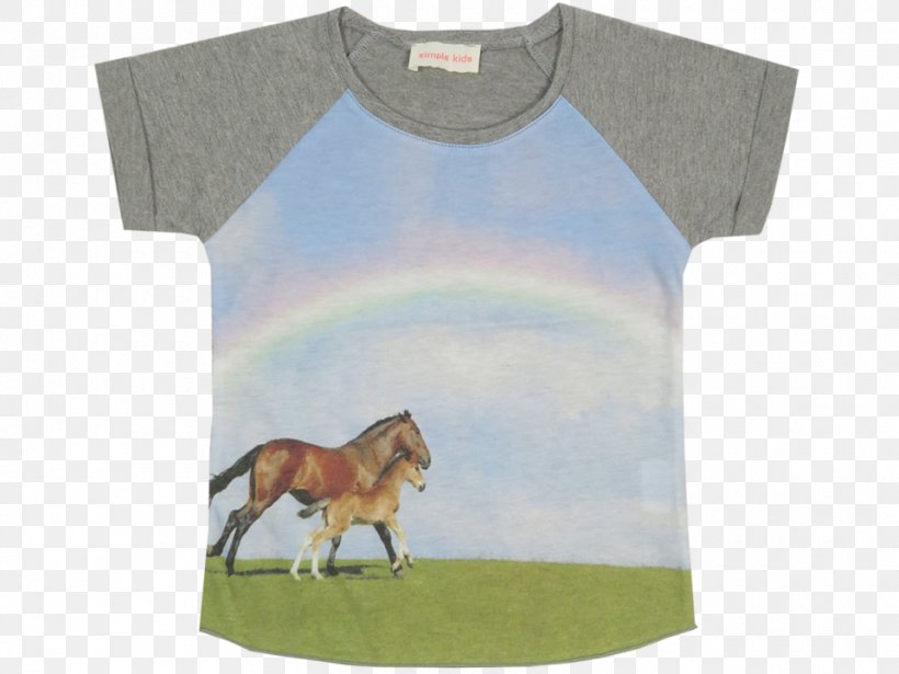 T-shirt Horse Sleeve Outerwear Neck, PNG, 960x720px, Tshirt, Clothing, Horse, Horse Like Mammal, Neck Download Free