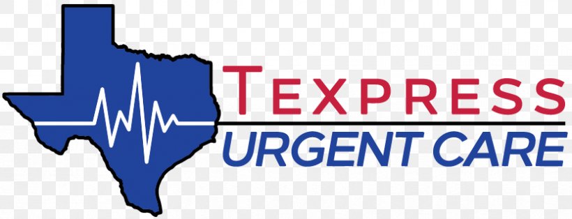 Texpress Urgent Care Health Care Walk-in Clinic Logo, PNG, 832x319px, Urgent Care, Area, Asthma, Blue, Brand Download Free