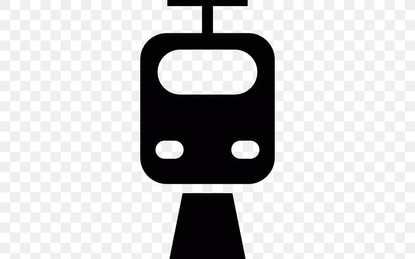 Trolley Train Rail Transport, PNG, 512x512px, Trolley, Black, Black And White, Public Transport, Rail Transport Download Free