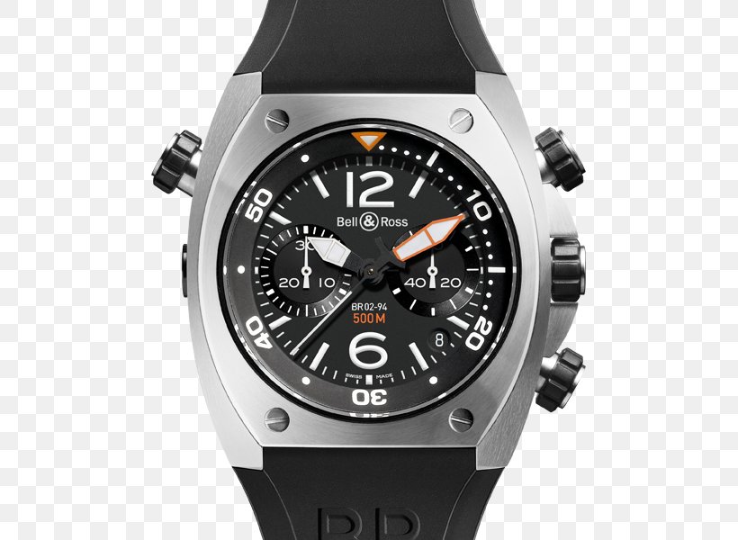 Automatic Watch Bell & Ross Chronograph Watch Strap, PNG, 600x600px, Automatic Watch, Bell Ross, Brand, Buckle, Chronograph Download Free