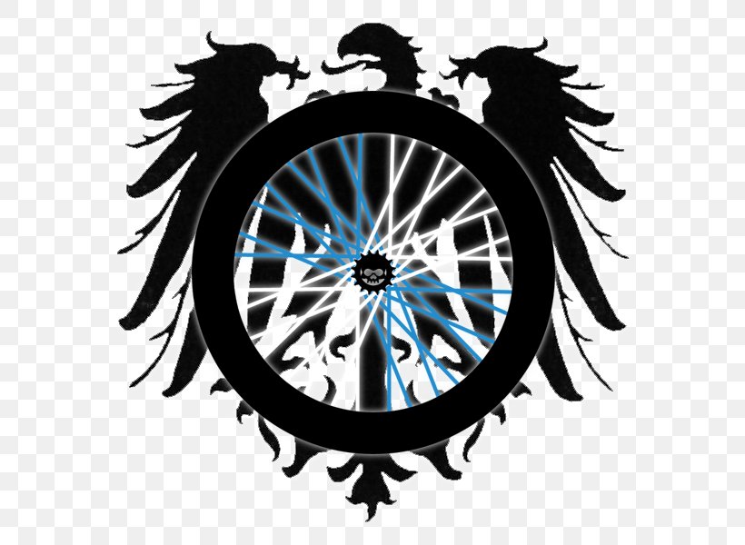 Eagle Coat Of Arms Of Germany Image Graphics, PNG, 600x600px, Eagle, Art, Automotive Tire, Bicycle Wheel, Black And White Download Free