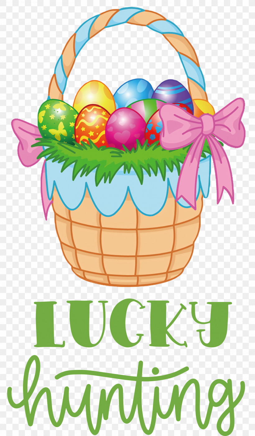 Lucky Hunting Happy Easter Easter Day, PNG, 1757x2999px, Happy Easter, Basket, Easter Basket, Easter Bunny, Easter Day Download Free