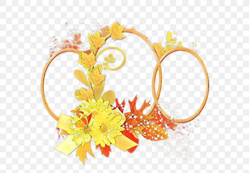 Yellow Flower Hair Accessory Clip Art Cut Flowers, PNG, 570x570px, Cartoon, Cut Flowers, Fashion Accessory, Flower, Hair Accessory Download Free