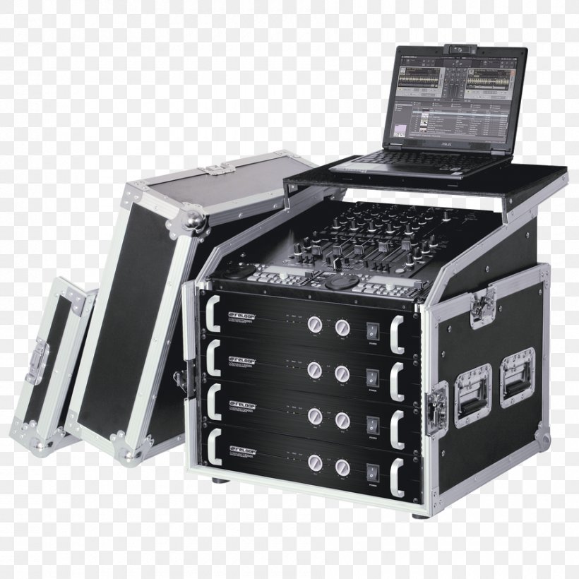 19-inch Rack Laptop CD Player Disc Jockey Public Address Systems, PNG, 900x900px, 19inch Rack, Amplificador, Audio Mixers, Case, Cd Player Download Free
