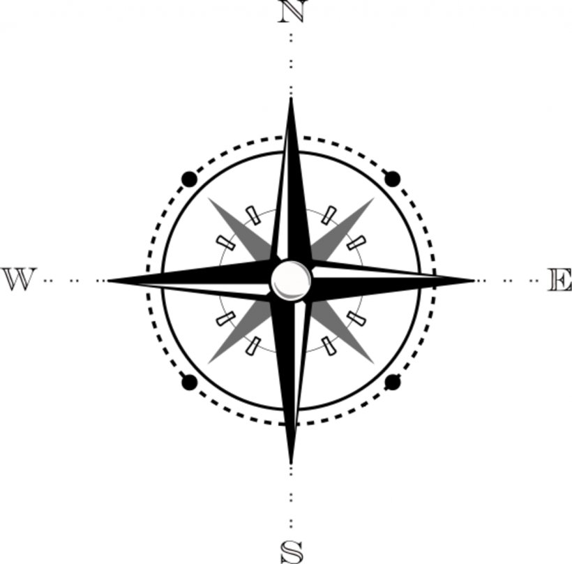North Compass Map Clip Art, PNG, 1126x1110px, North, Area, Black And White, Cardinal Direction, Compass Download Free
