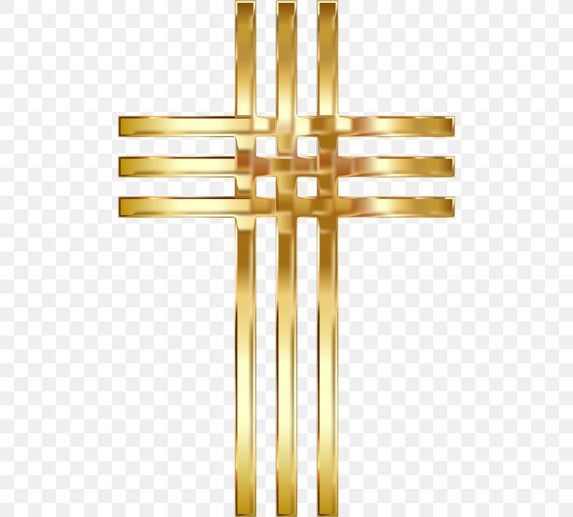 Background Gold - Christian Cross Desktop Wallpaper Clip Art PNG