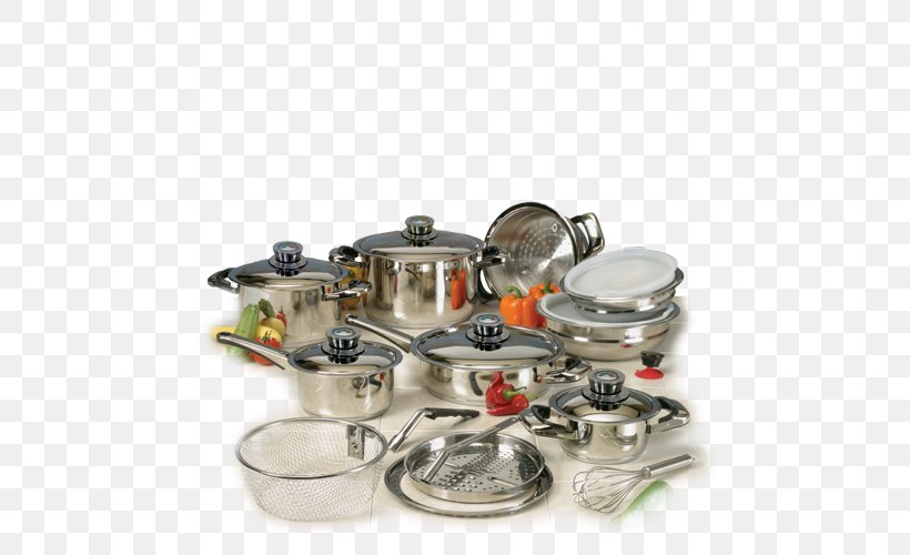 Cookware Stainless Steel Kitchen Cooking Ranges, PNG, 500x500px, Cookware, Blender, Cooking, Cooking Ranges, Cookware Accessory Download Free