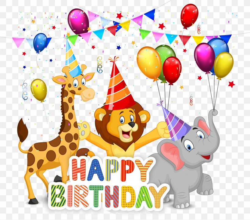 Happy Birthday, PNG, 1982x1743px, Birthday Cake, Animal, Anniversary, Baby Toys, Balloon Download Free