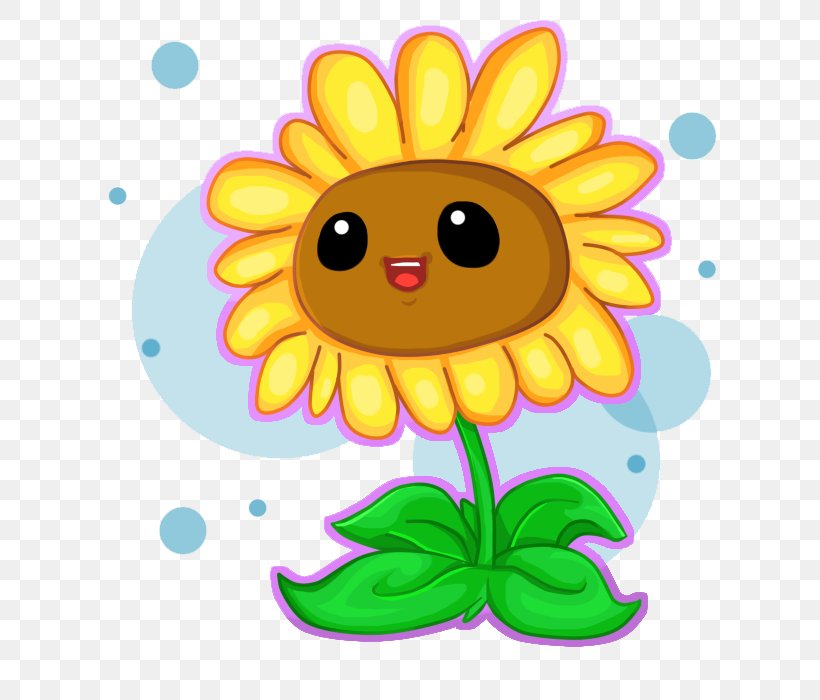 Plants Vs. Zombies 2: It's About Time Plants Vs. Zombies: Garden Warfare 2 Common Sunflower, PNG, 700x700px, Plants Vs Zombies, Art, Cartoon, Common Sunflower, Daisy Family Download Free