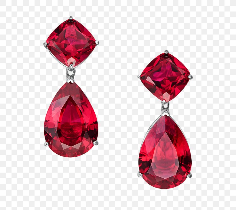 Ruby Earring Jewellery Gemstone Red, PNG, 730x730px, Ruby, Body Jewellery, Body Jewelry, Costume Jewelry, Diamond Download Free