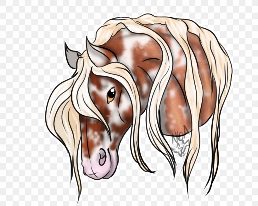Snout Mustang Halter Bridle Rein, PNG, 1080x864px, Watercolor, Cartoon, Flower, Frame, Heart Download Free