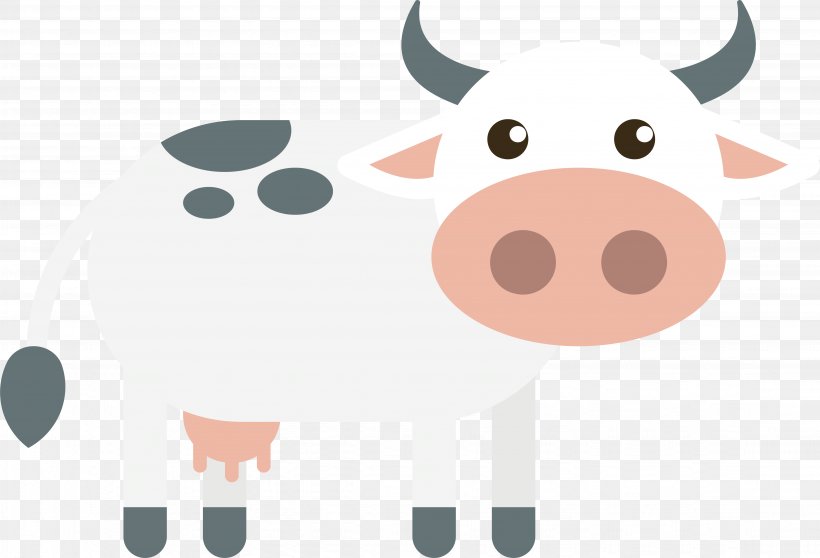 Cattle Clip Art, PNG, 4522x3081px, Cattle, Cartoon, Cattle Like Mammal, Dairy Cattle, Designer Download Free