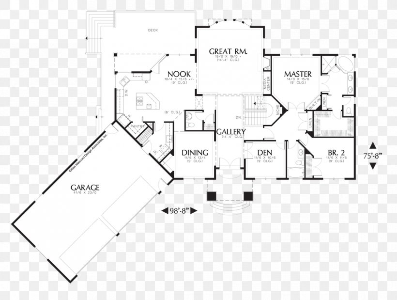 House Plan Ranch-style House Design, PNG, 1191x900px, House Plan, Architecture, Area, Arts And Crafts Movement, Bedroom Download Free