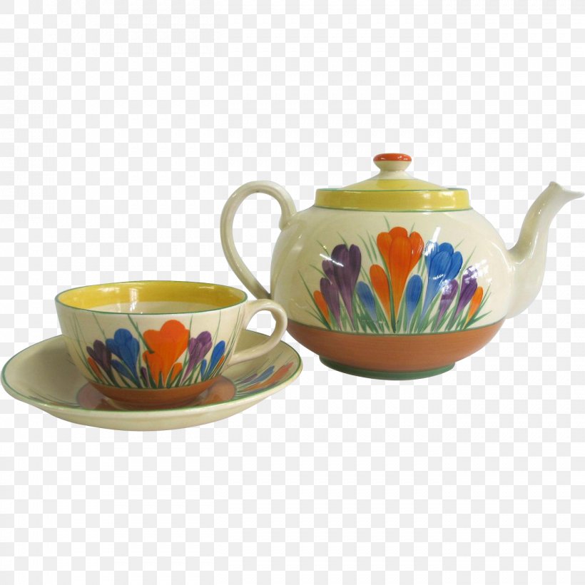 Teapot Tableware Saucer Porcelain Teacup, PNG, 1353x1353px, Teapot, Ceramic, Clarice Cliff, Coffee Cup, Cup Download Free