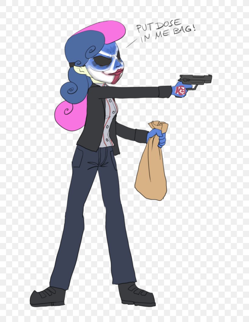 Payday 2 Payday: The Heist Pony DeviantArt Fan Art, PNG, 753x1060px, Payday 2, Art, Cartoon, Cooperative Gameplay, Deviantart Download Free