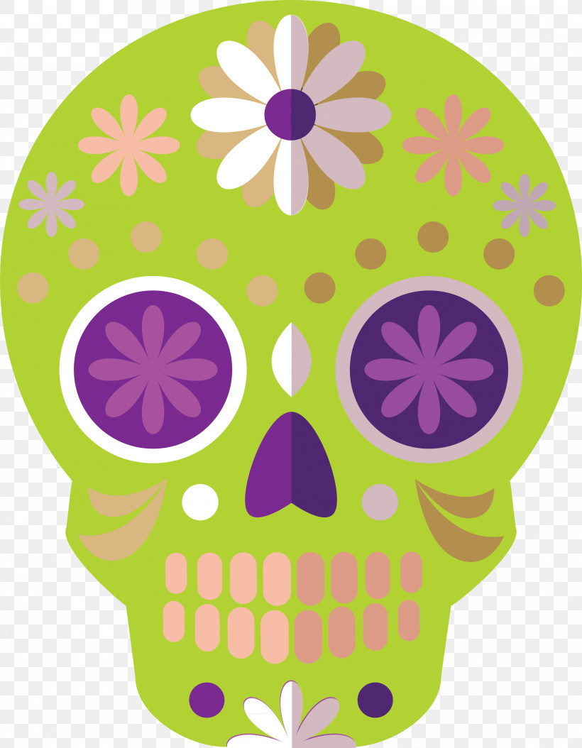 Skull Mexico Sugar Skull Traditional Skull, PNG, 2332x3000px, Skull Mexico, Christmas Day, Colegio Juvenal Rendon, Flower, Minute Download Free